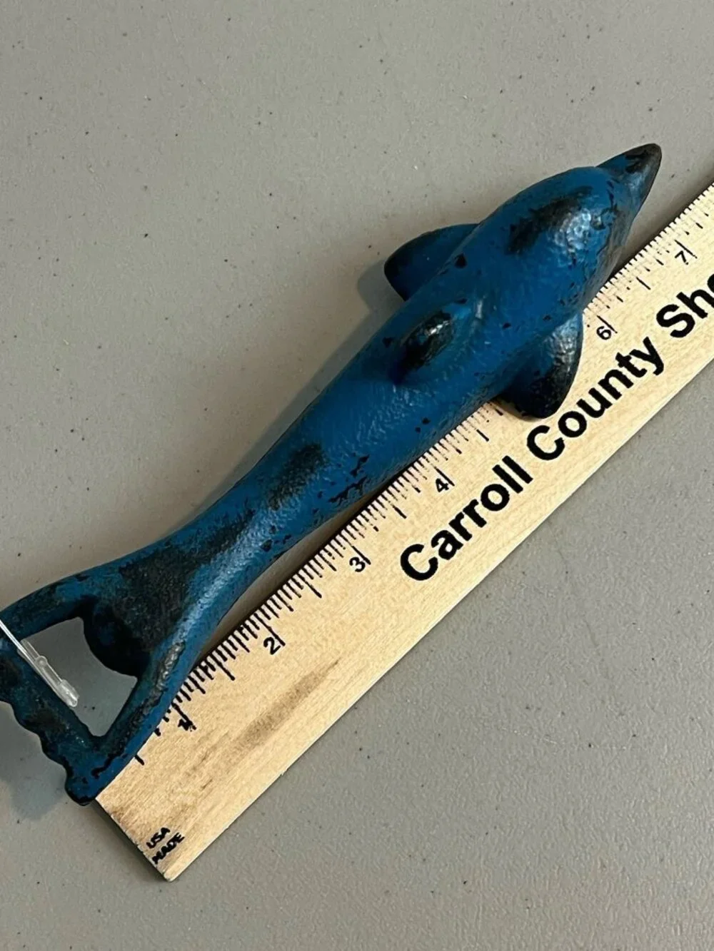 Dolphin Bottle Opener Cast Iron Coastal Beach Ocean Theme Beach House Tiki